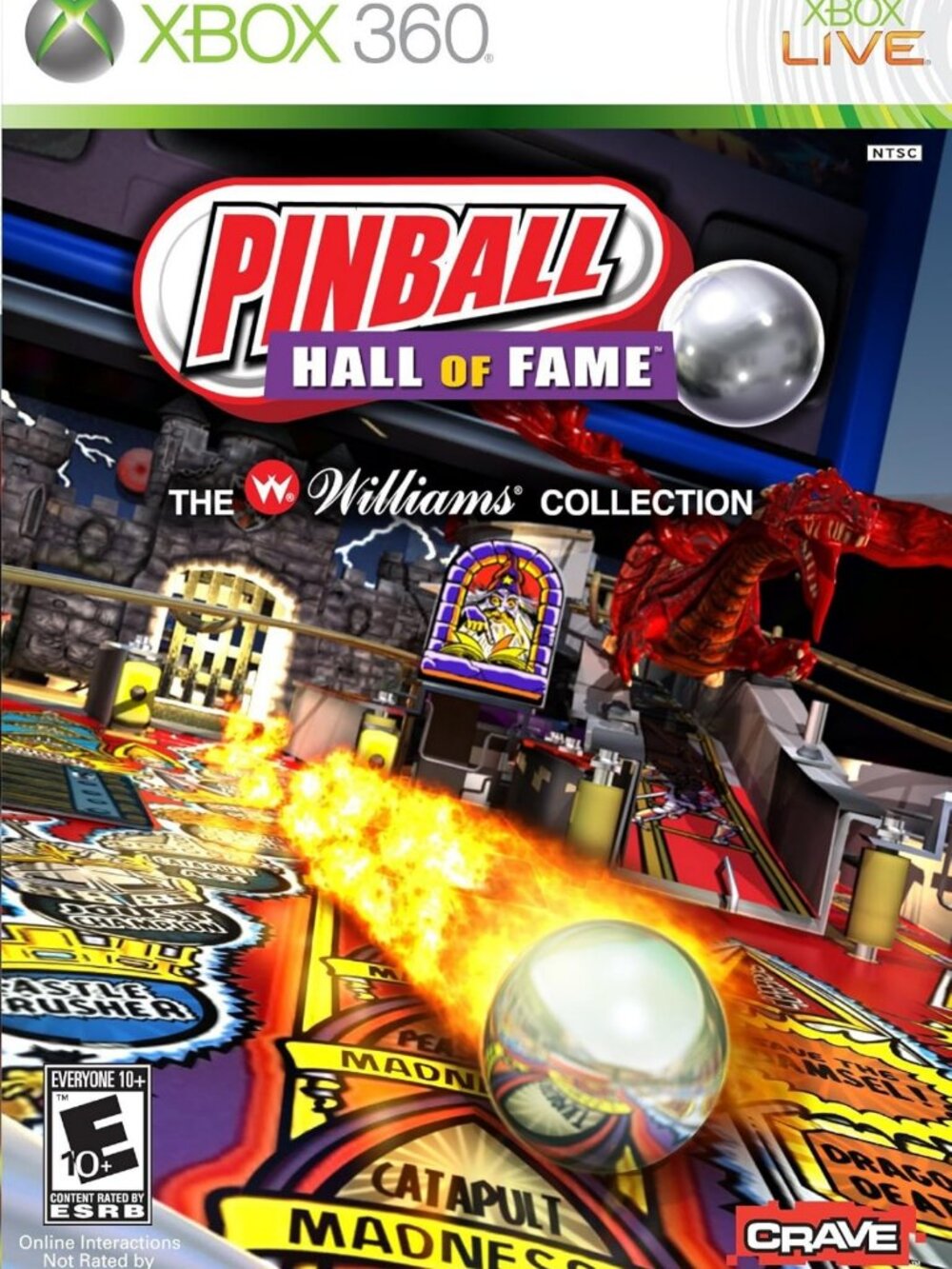 Xbox 360 Pinball Game - Williams Collection, Classic Arcade Fun, Renewed